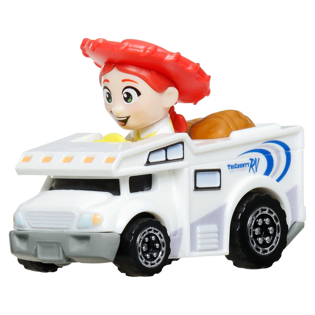 Hot Wheels Racerverse, Set Of 4 Die-Cast Hot Wheels Cars With Pop Culture Characters As Drivers