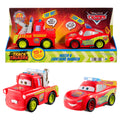 Disney And Pixar Cars Radiator Springs Race & Rescue Track Talkers Toy Lightning Mcqueen & Mater