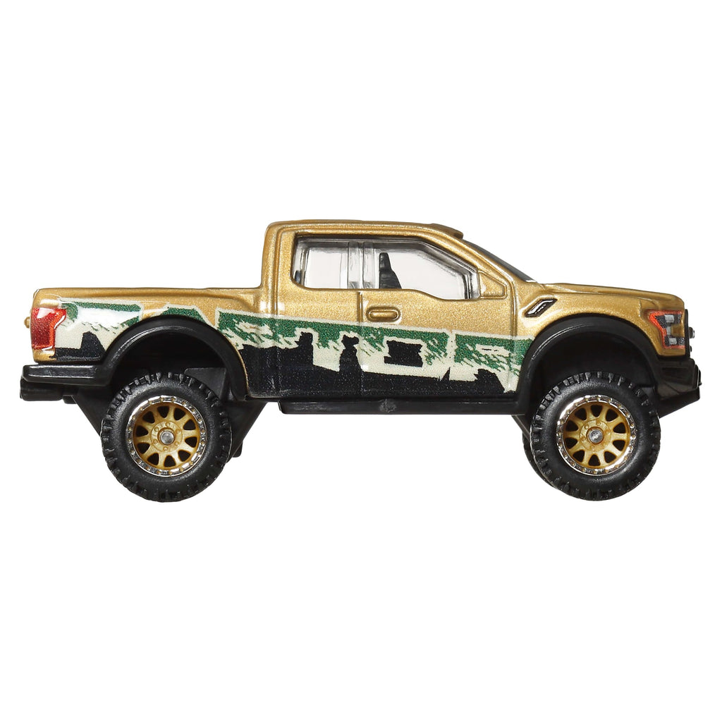 Hot Wheels Premium Car Culture Off Road 1:64 Scale Die-Cast 2017 Ford F-150 Raptor Vehicle