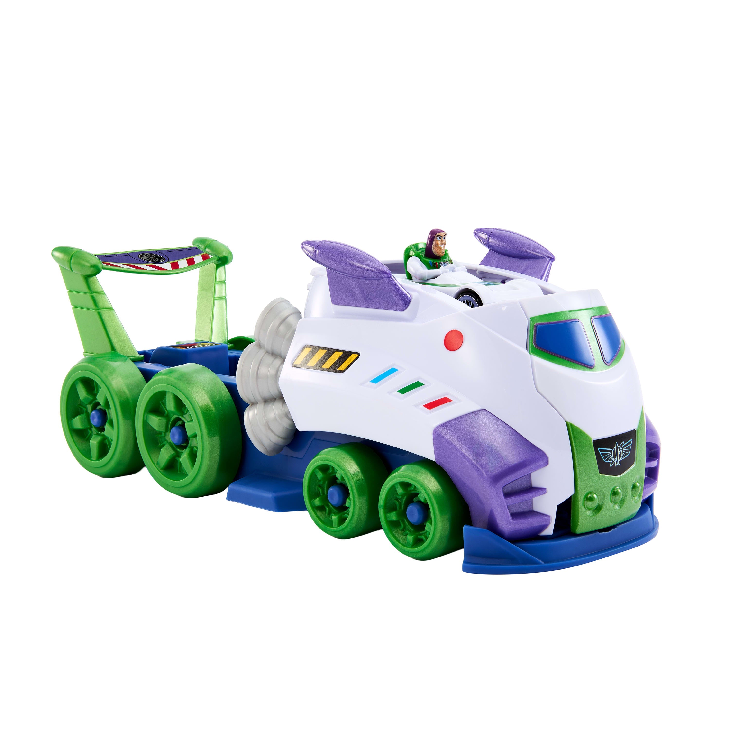 Hot Wheels Superstar Speeders Disney And Pixar Hi-Tech Buzz Lightyear Launcher