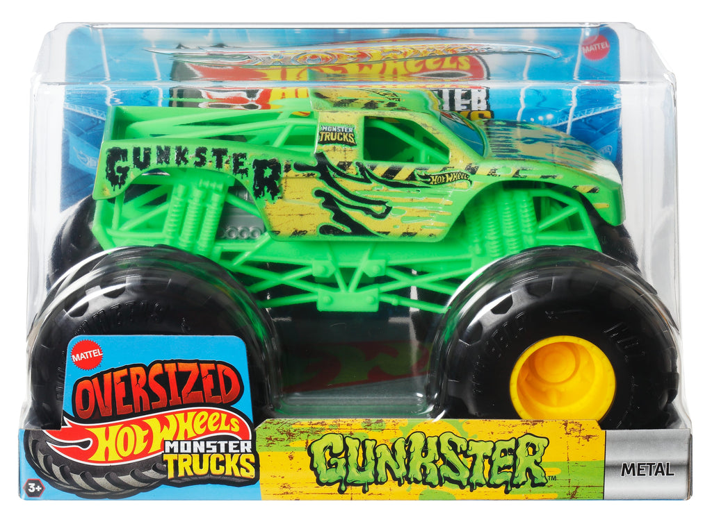 Hot Wheels Monster Trucks, Oversized Monster Truck in 1:24 Scale