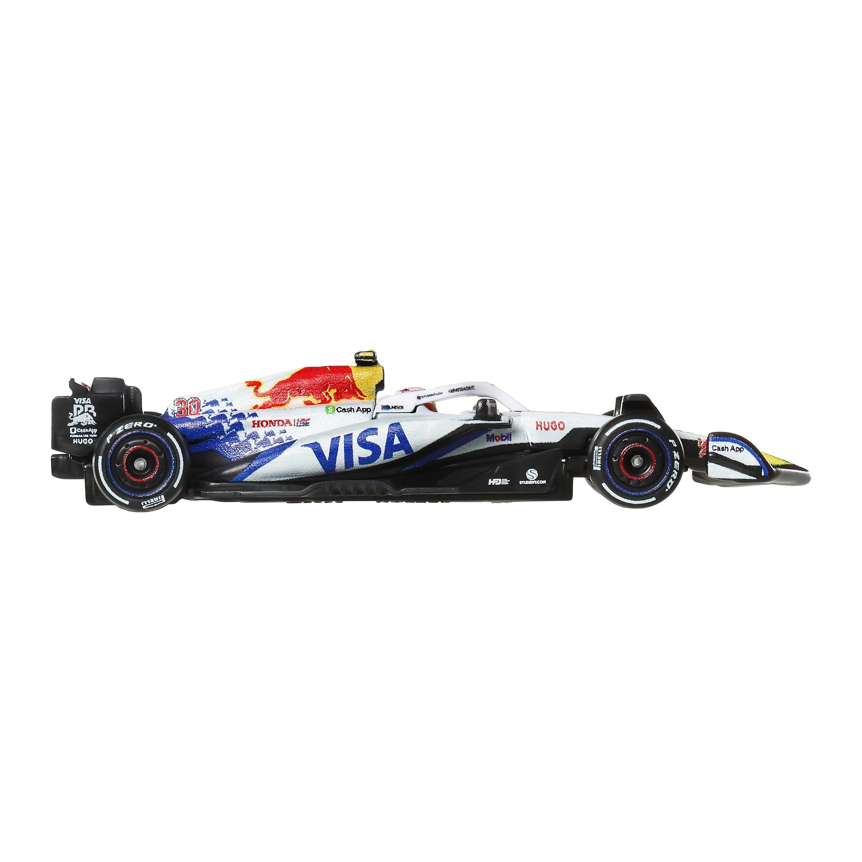 Hot Wheels 1:64 Scale Premium Die-Cast Formula 1 Collectible Toy Race Car