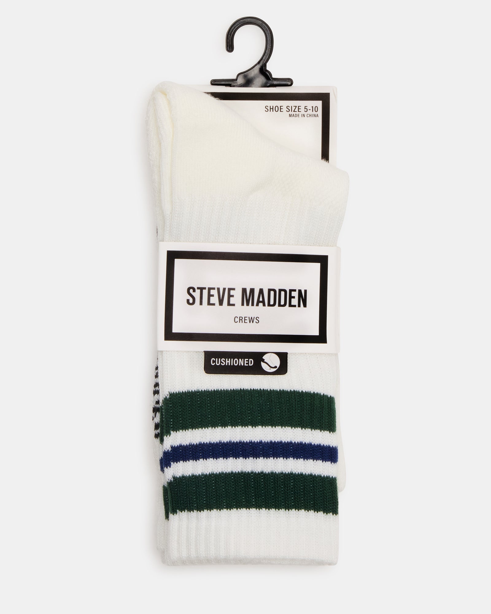 WYNN 2 PACK STRIPE ATHLEISURE SOCKS EGRET