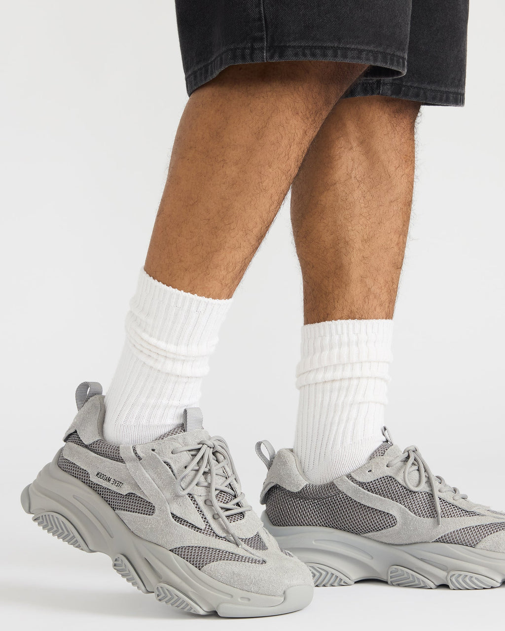 POSSESS GREY SUEDE
