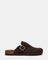 CHOCOLATE BROWN SUEDE