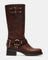 BROWN LEATHER