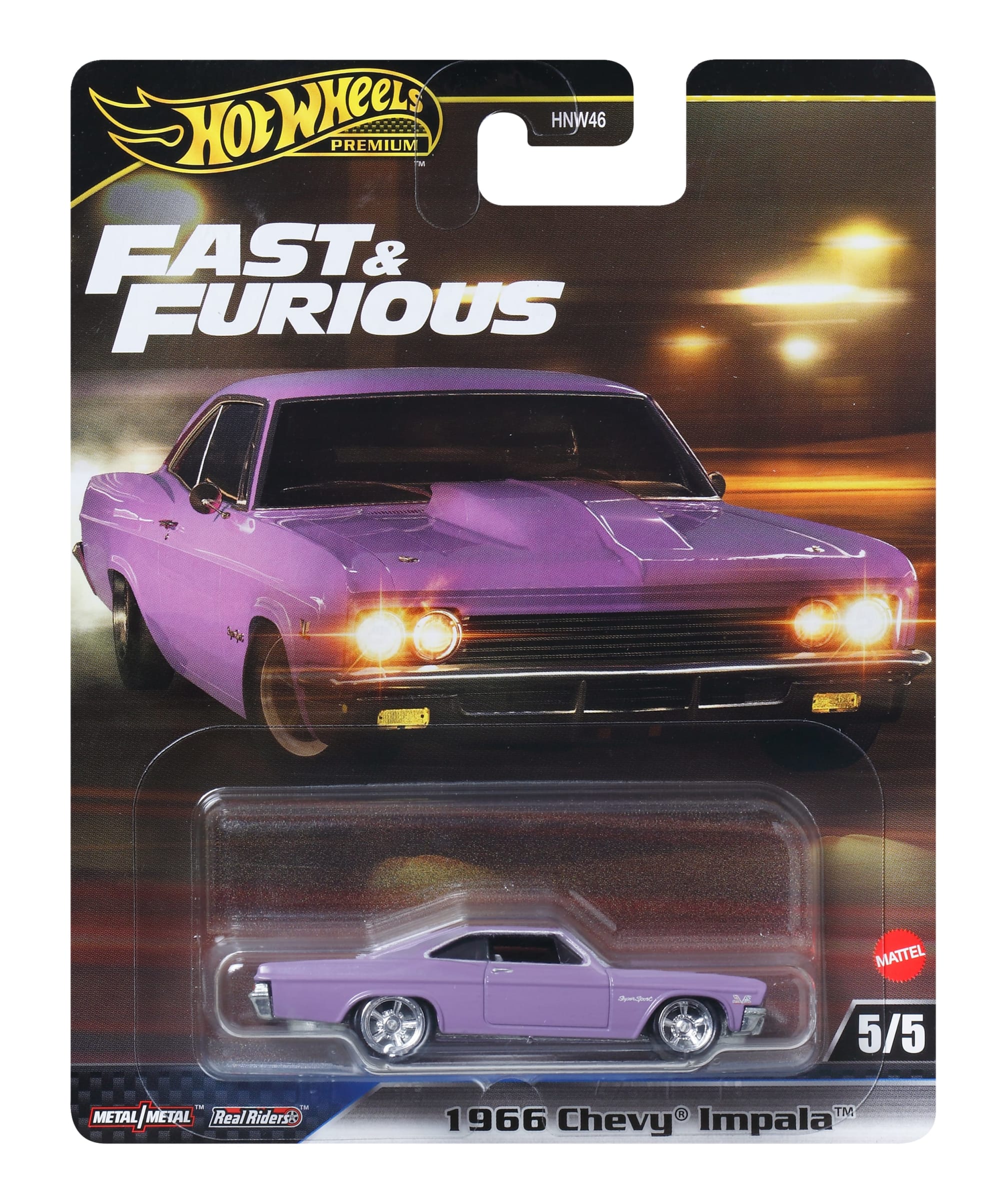 Hot Wheels Cars, Premium Fast & Furious Car For Adult Collectors
