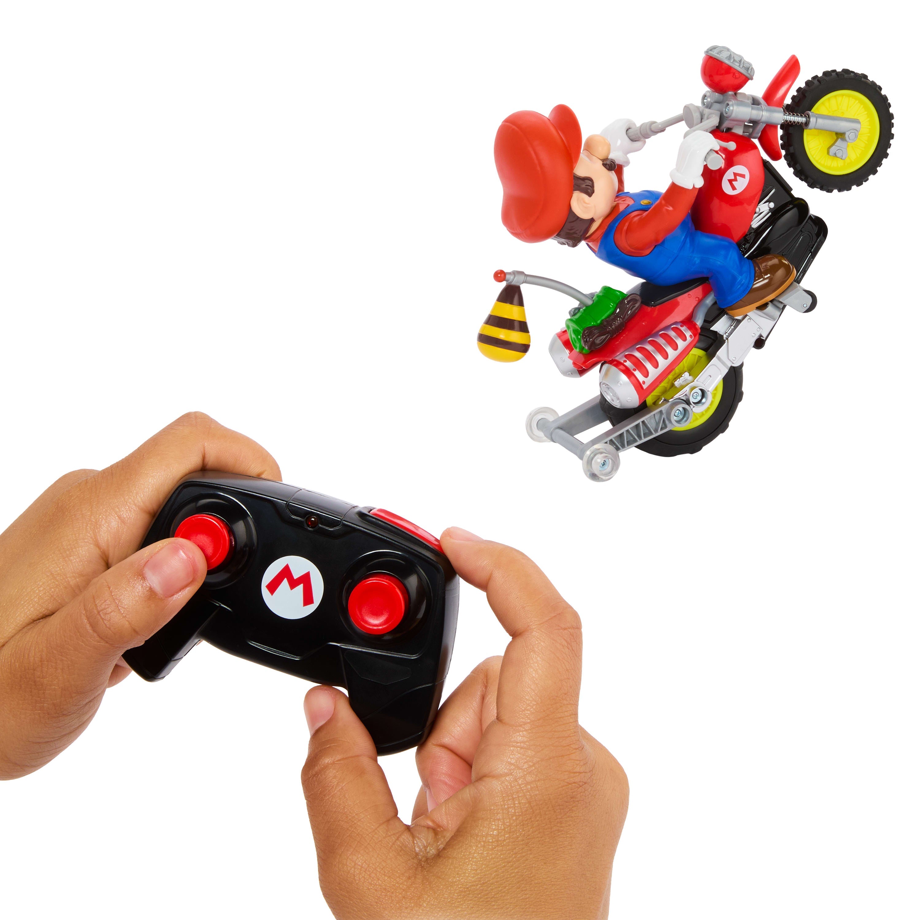 Hot Wheels Mario Wheelie Motocross RC Vehicle