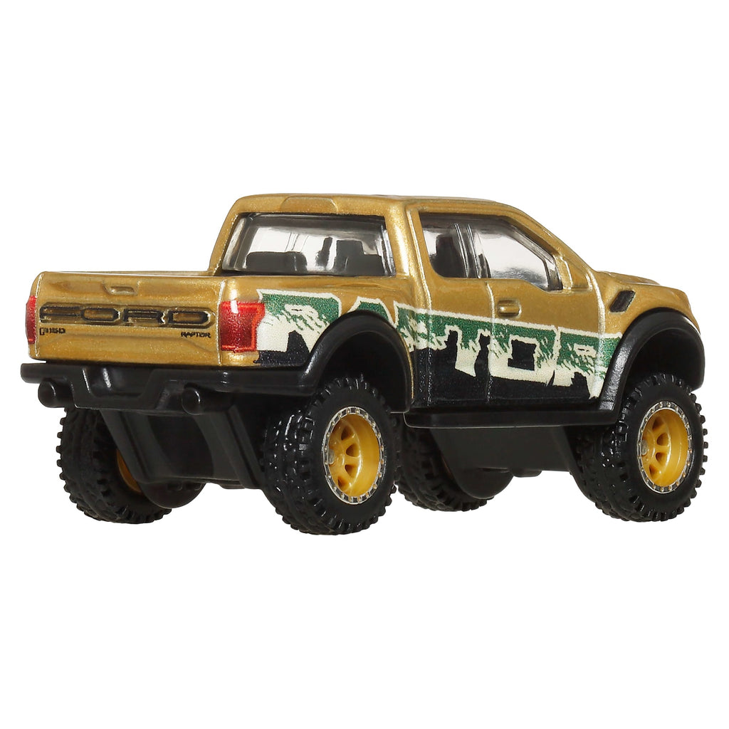 Hot Wheels Premium Car Culture Off Road 1:64 Scale Die-Cast 2017 Ford F-150 Raptor Vehicle