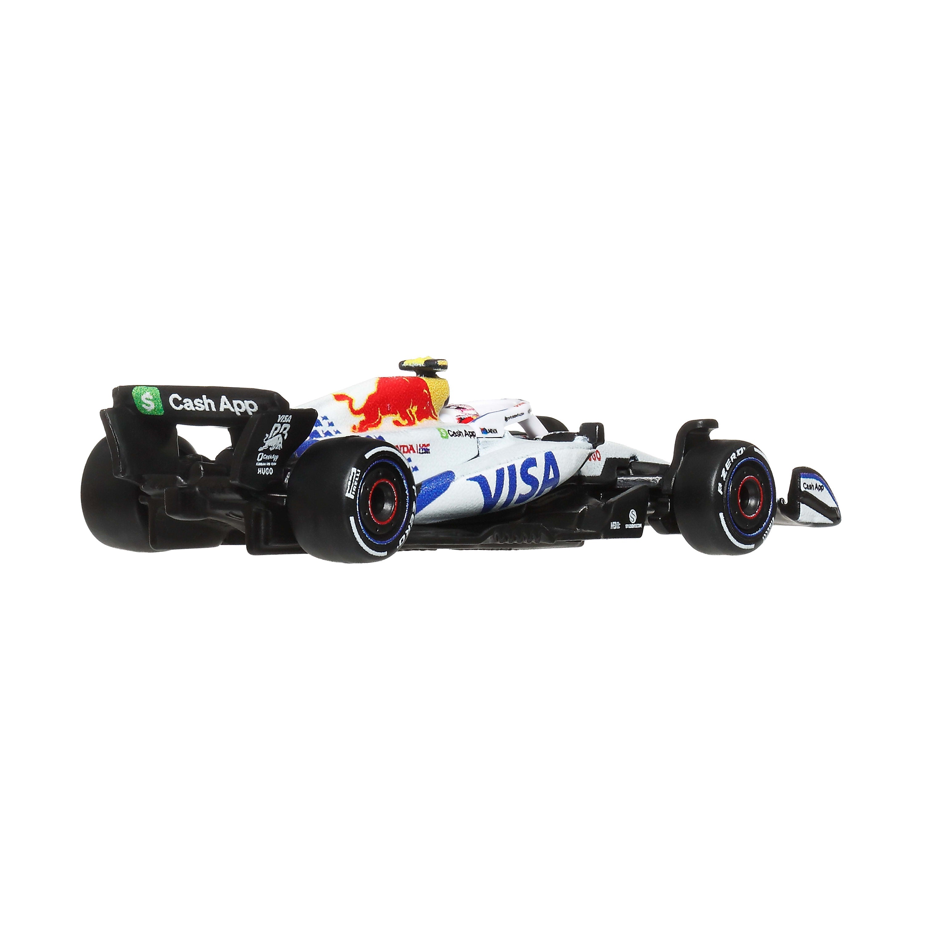 Hot Wheels 1:64 Scale Premium Die-Cast Formula 1 Collectible Toy Race Car