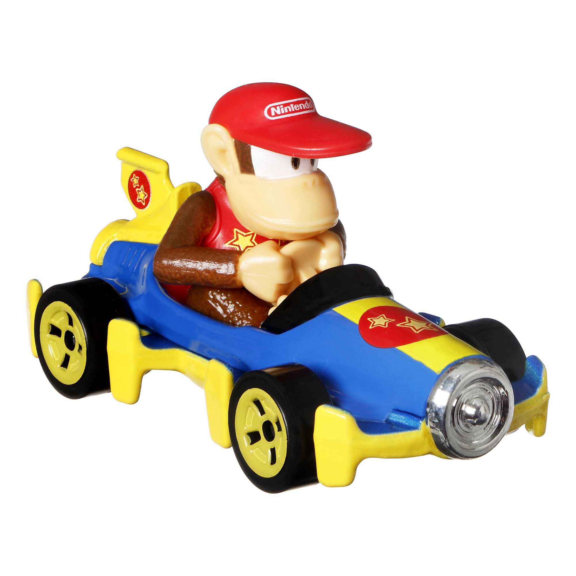 Hot Wheels Mario Kart Set Of 4 Toy Character Vehicles, Includes 1 Exclusive Mario Toy