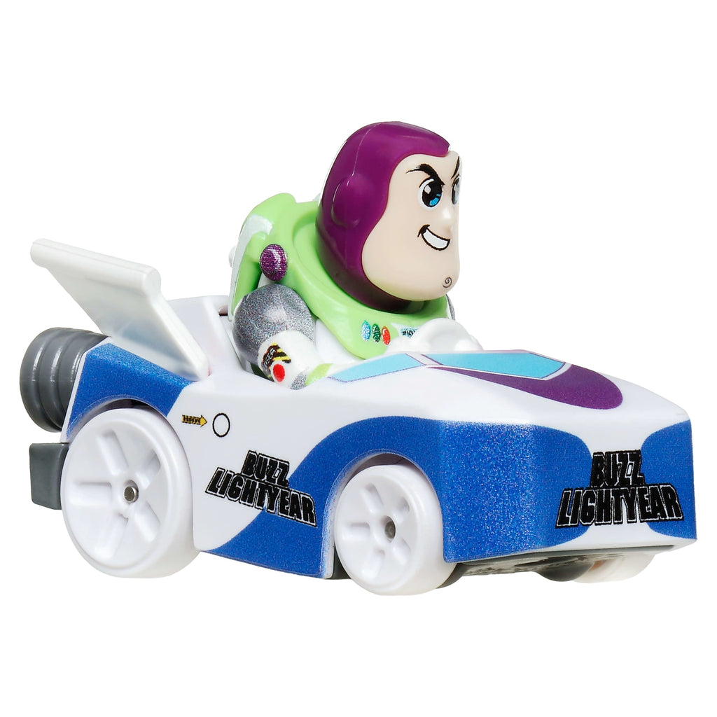 Hot Wheels Racerverse, Set Of 4 Die-Cast Hot Wheels Cars With Pop Culture Characters As Drivers