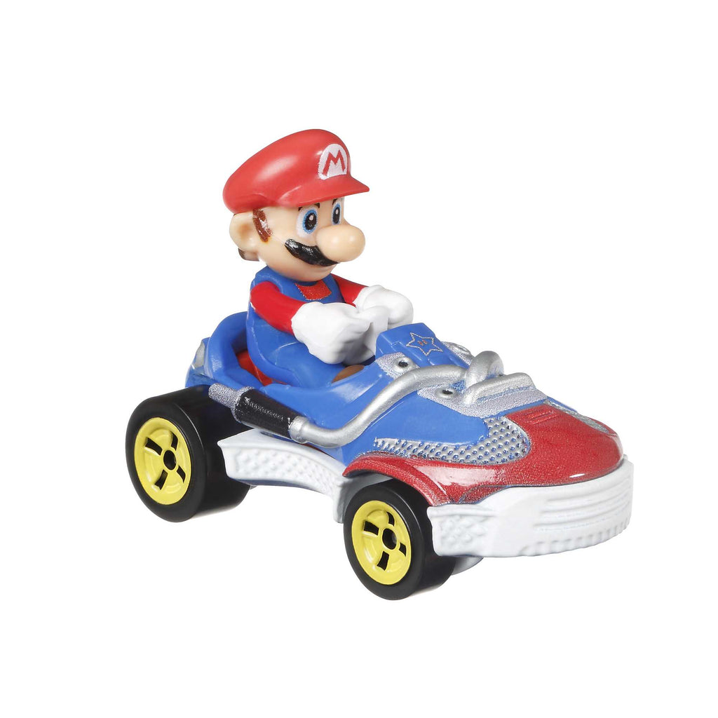 Hot Wheels Mario Kart Vehicle 4-Pack With 1 Exclusive Collectible Model
