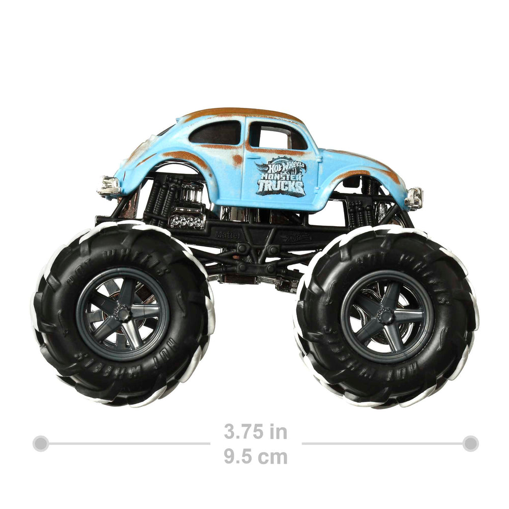 Hot Wheels Monster Trucks, 1:64 Scale Die-Cast Toy