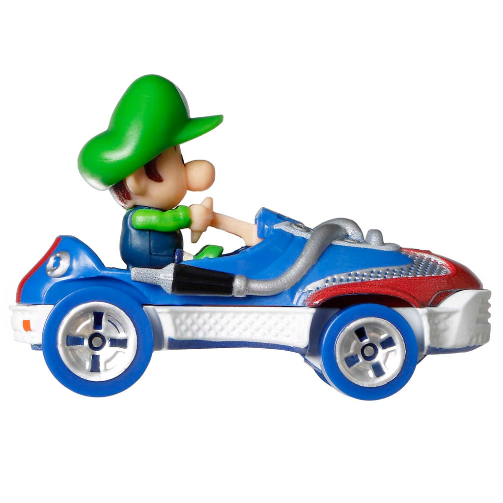 Hot Wheels Mario Kart Baby Luigi Sneeker Vehicle