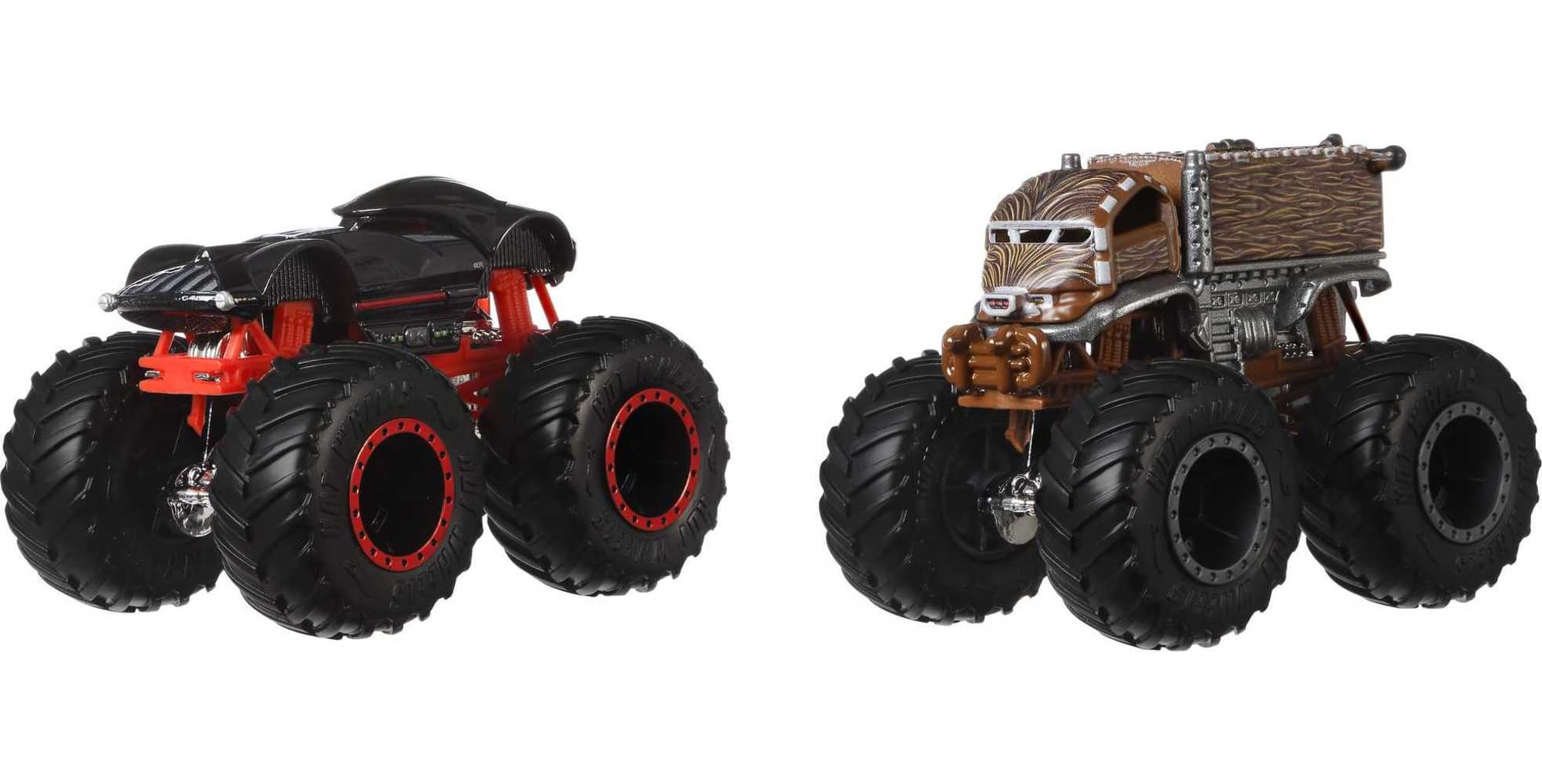 Hot Wheels Monster Trucks 1:64 Scale Demolition Doubles 2-Pack