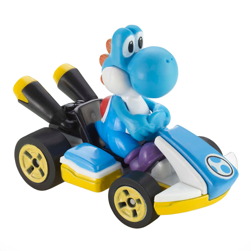 Hot Wheels Mario Kart Set Of 4 Toy Character Vehicles, Includes 1 Exclusive Mario Toy