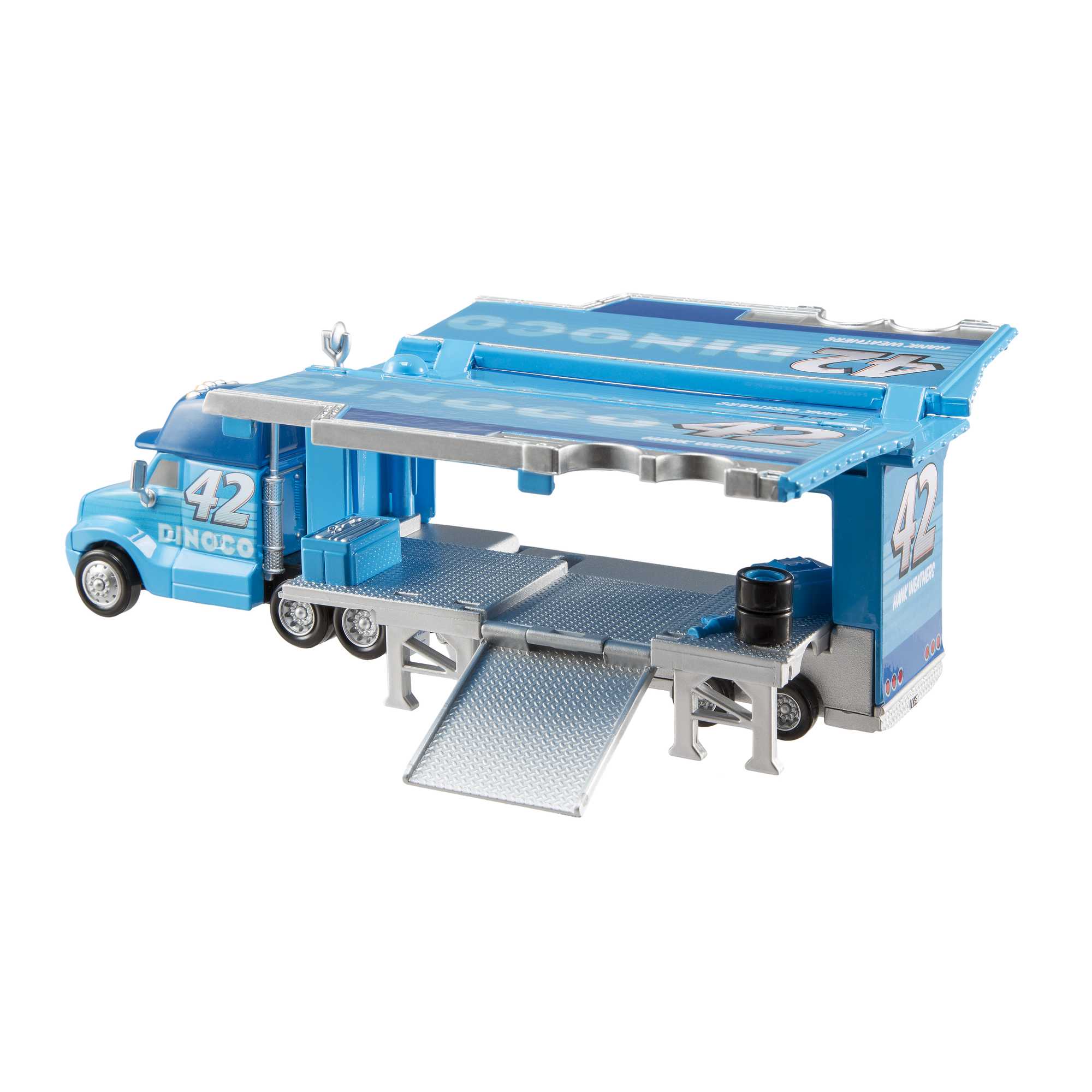 Disney And Pixar Cars Hauler Collection, Truck With Extendable Ramp