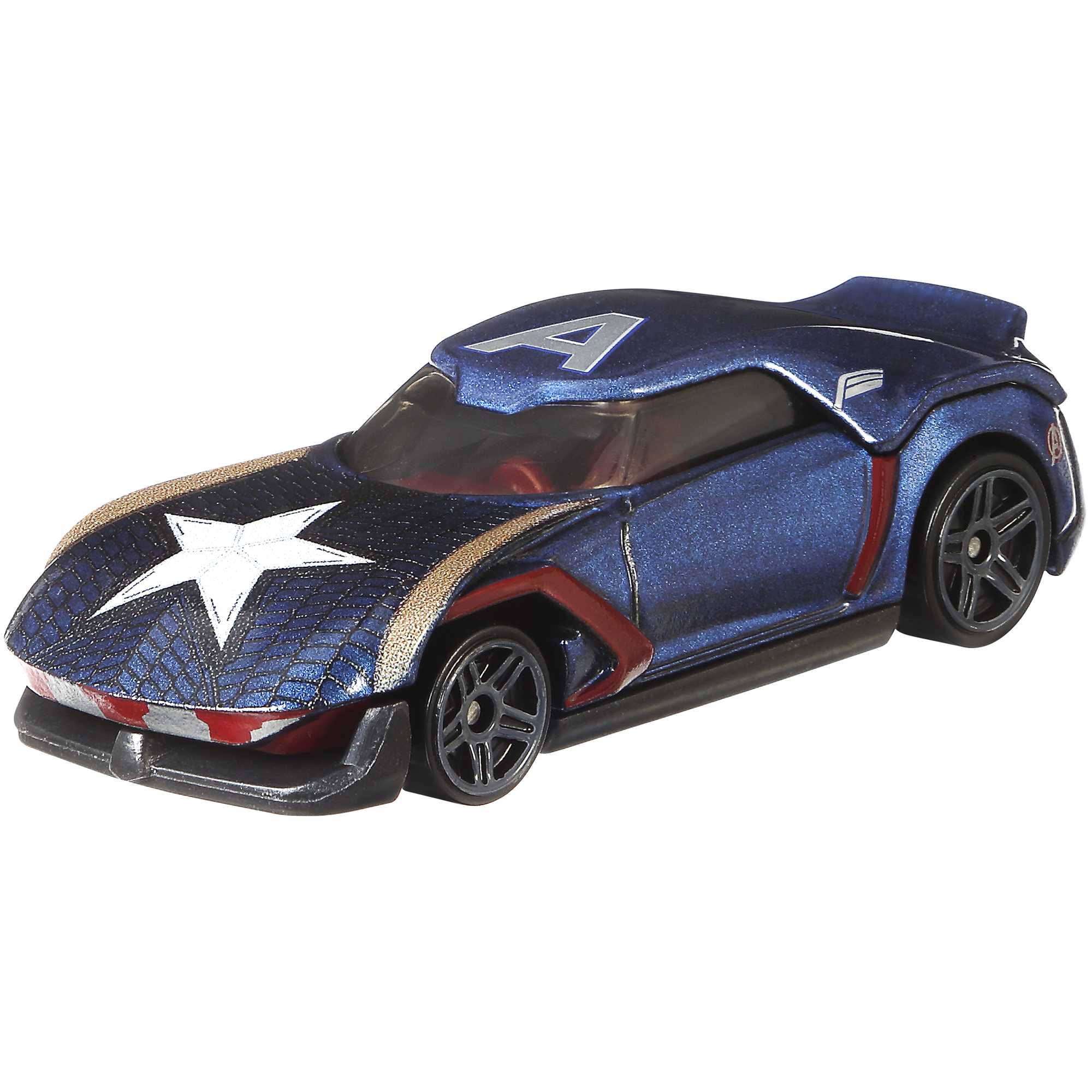Hot Wheels Character Cars Marvel Avengers 5 Pack Vehicles