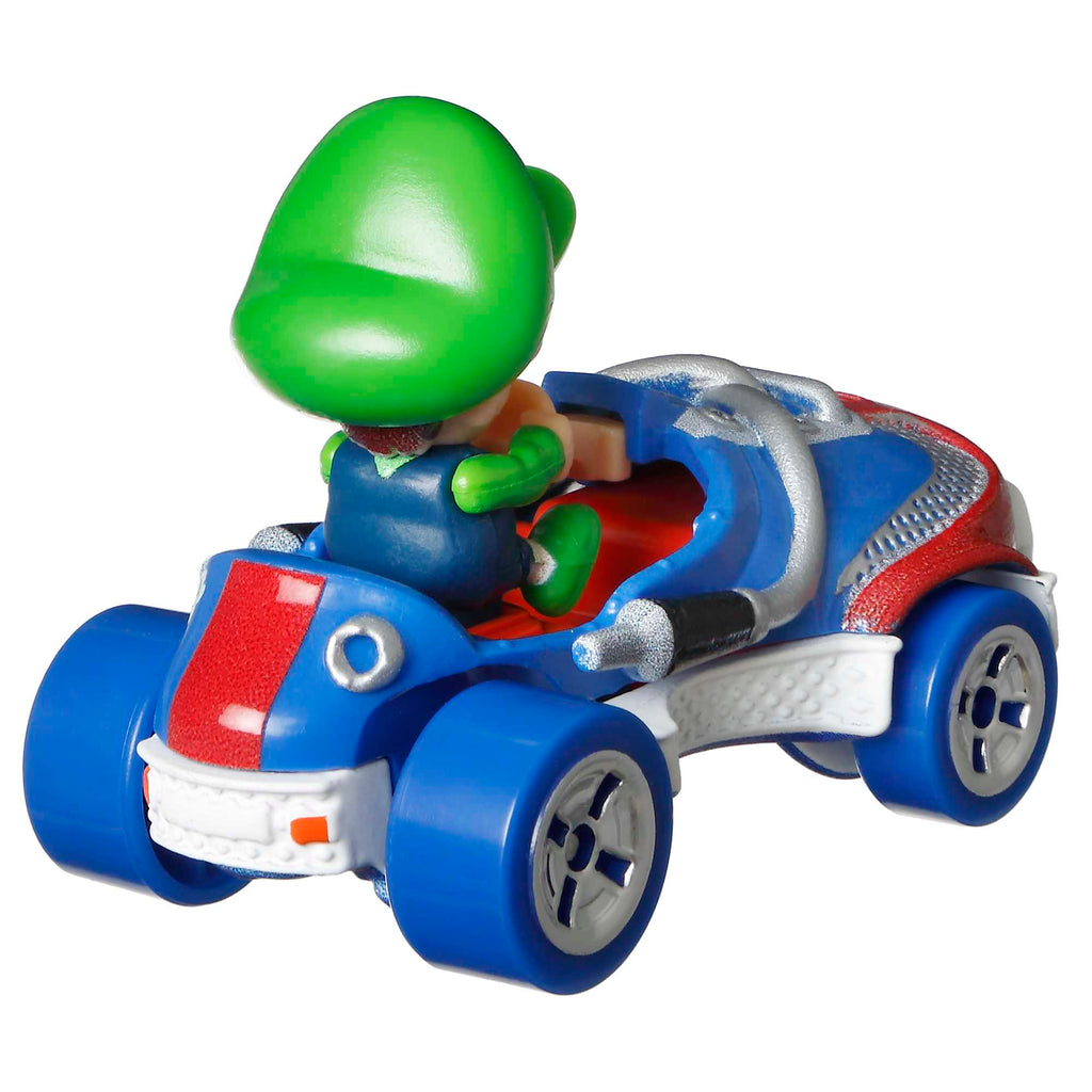 Hot Wheels Mario Kart Baby Luigi Sneeker Vehicle